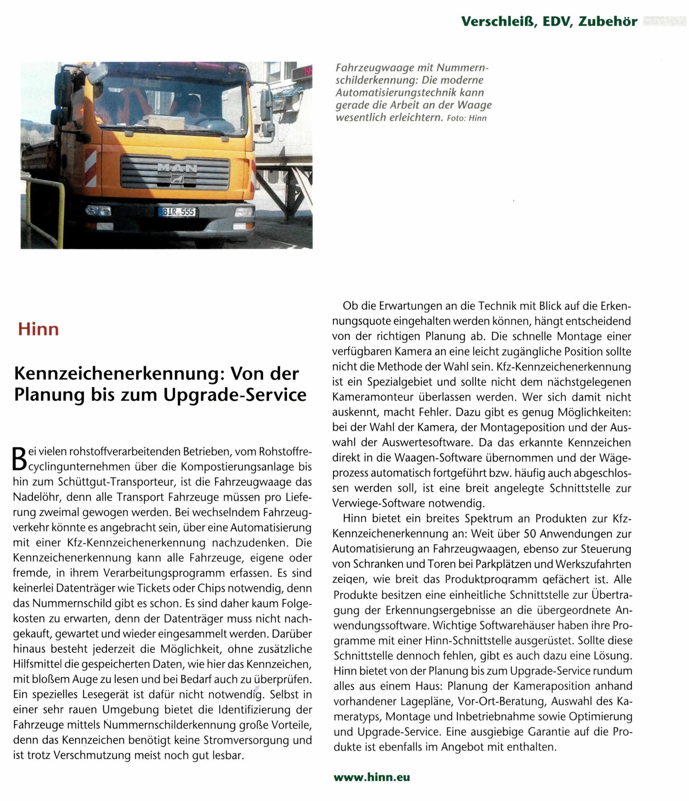 Kennzeichenerkennung